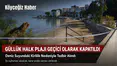 Güllük Halk Plajı Kirlilik Nedeniyle Kapatıldı