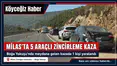 Boğa Yokuşu'nda 5 Araçlı Zincirleme Kaza