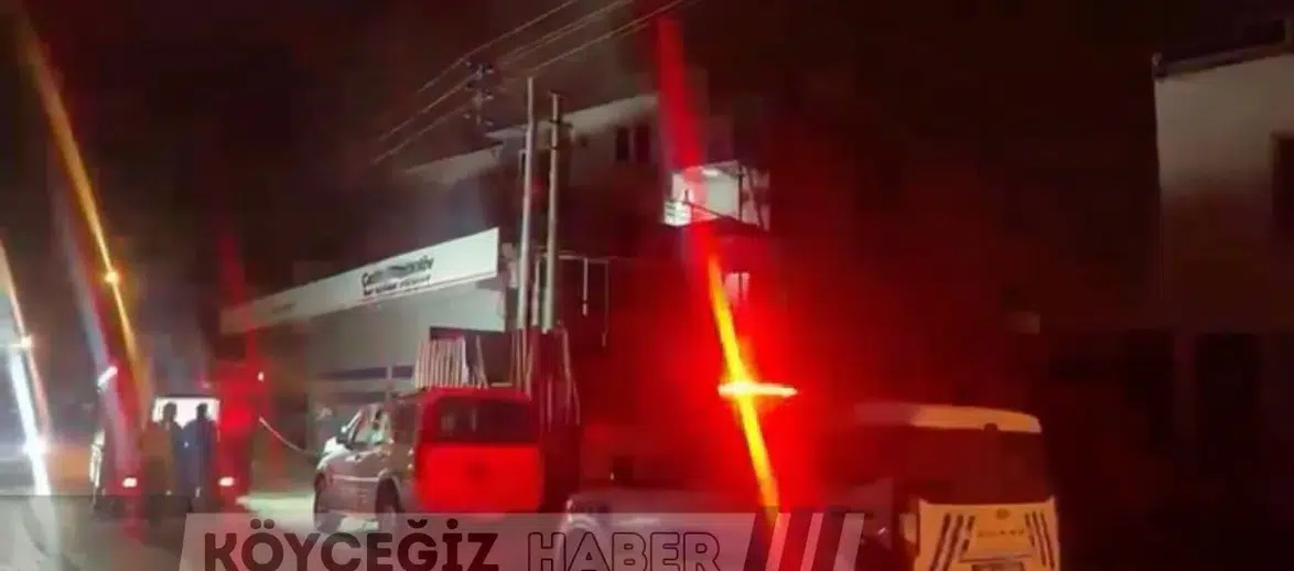 Fethiye Taşyaka’da Boş Dairede Çıkan Yangın Söndürüldü