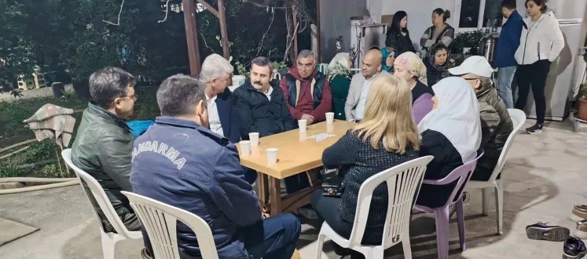 Kaymakam Mert Kumcu Köyceğiz’de Şehit Babasına Taziye Ziyareti