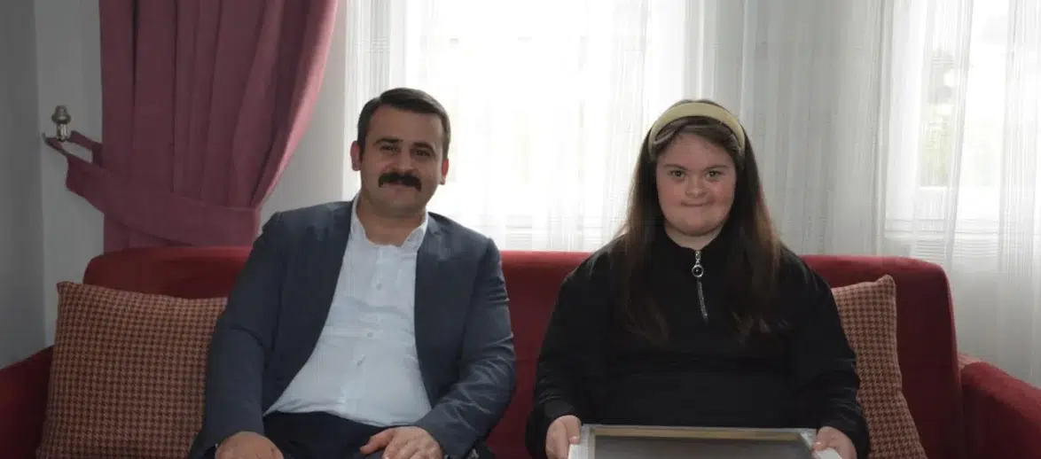 Kaymakam Mert Kumcu’dan Elif Miray Aykan ve Ailesine Ziyaret!