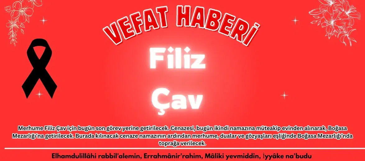 Köyceğiz’den Acı Kayıp: Filiz Çav Son Yolculuğuna Uğurlanıyor
