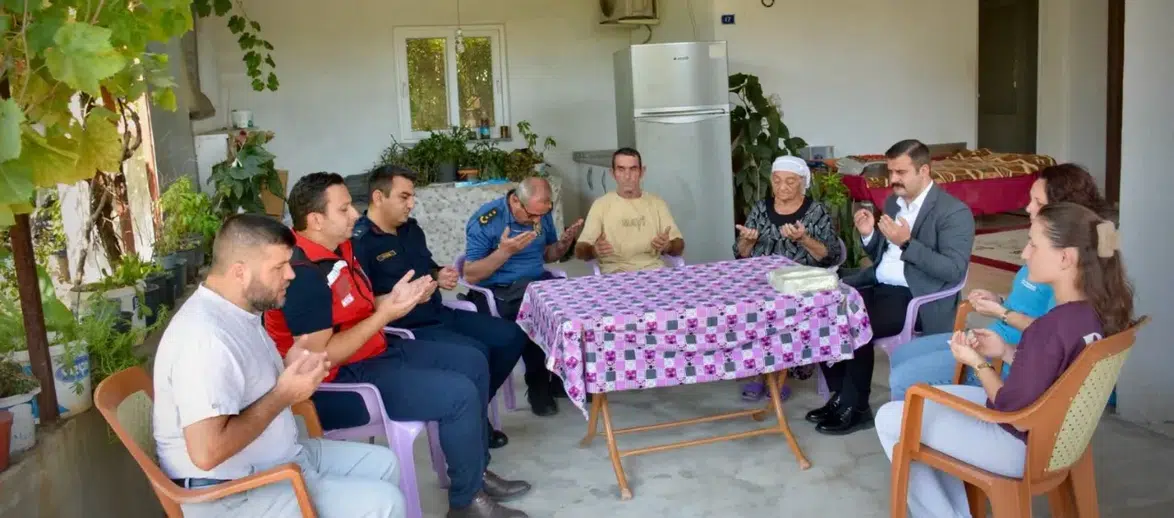 Kaymakam Mert Kumcu'dan Şehit Mehmet Evren'in Ailesine Ziyaret!