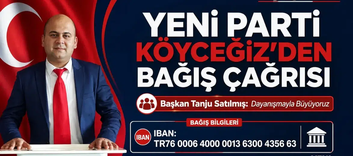 Yeni Parti Köyceğiz'de Dayanışma Çağrısı Yapıldı