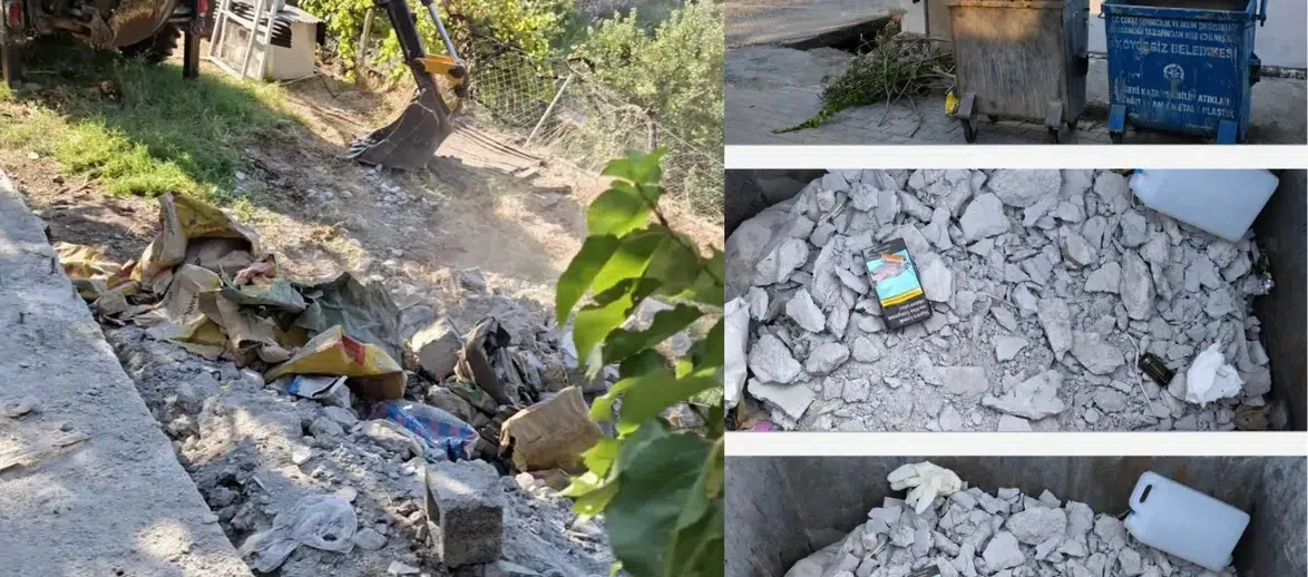 Köyceğiz Belediyesi'nden Vatandaşlara Moloz Uyarısı!