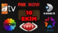 ATV, Show TV, NOW TV, Kanal D ve TRT 1 Yayın Akışı 10 Ekim 2025 Cuma :Bugün Hangi Diziler Var?