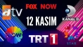 12 Kasım TV Yayın Akışı 2025