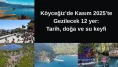Köyceğiz’de Kasım 2025’te gezilecek 12 yer: Tarih, doğa ve su keyfi