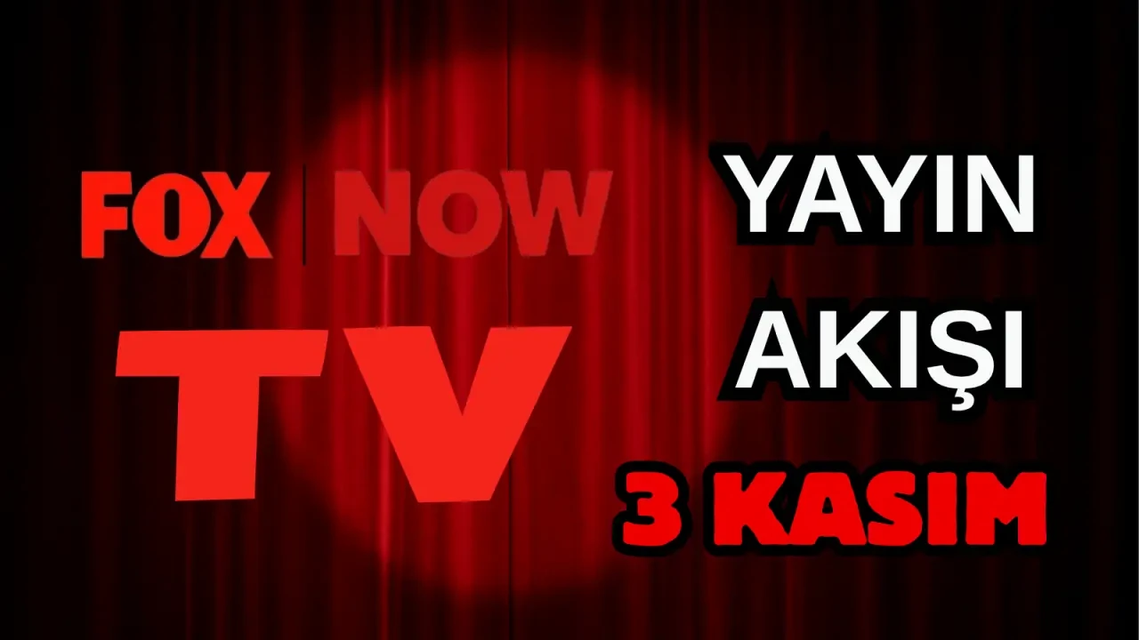 3 Kasım Pazartesi TV Yayın Akışı, ATV, Show TV, NOW TV, Kanal D ve TRT 1 2025: Bugün Hangi Diziler, Filmler Var? 2