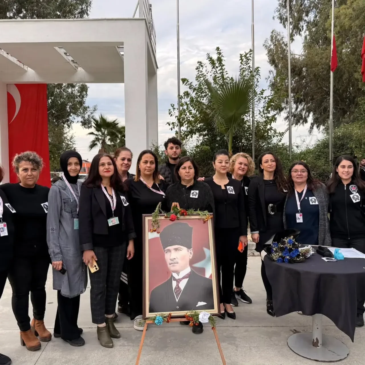 Köyceğiz Devlet Hastanesi’nde 10 Kasım Saygı Duruşu Gerçekleştirildi 5