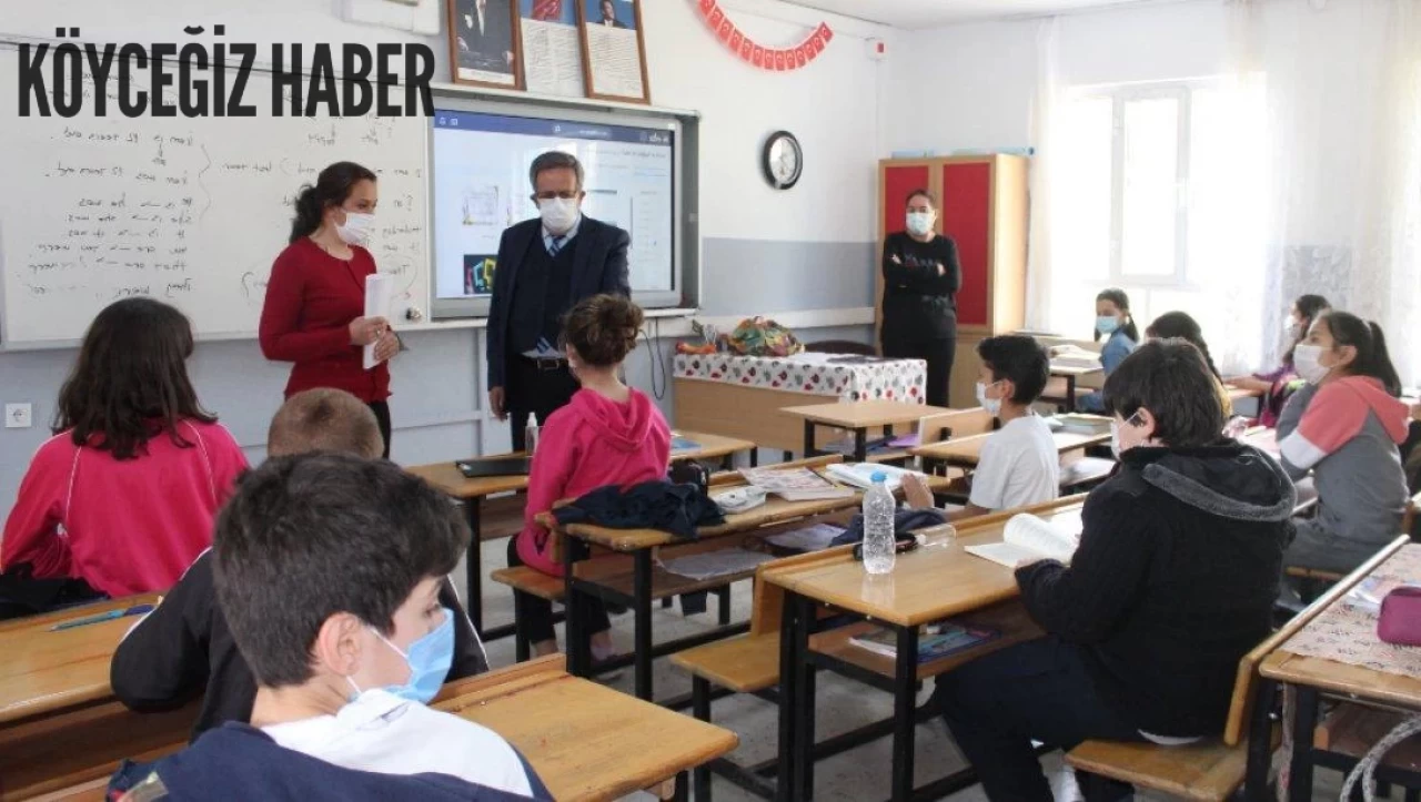 Köyceğiz'de bulunan okullarda denetimler devam ediyor