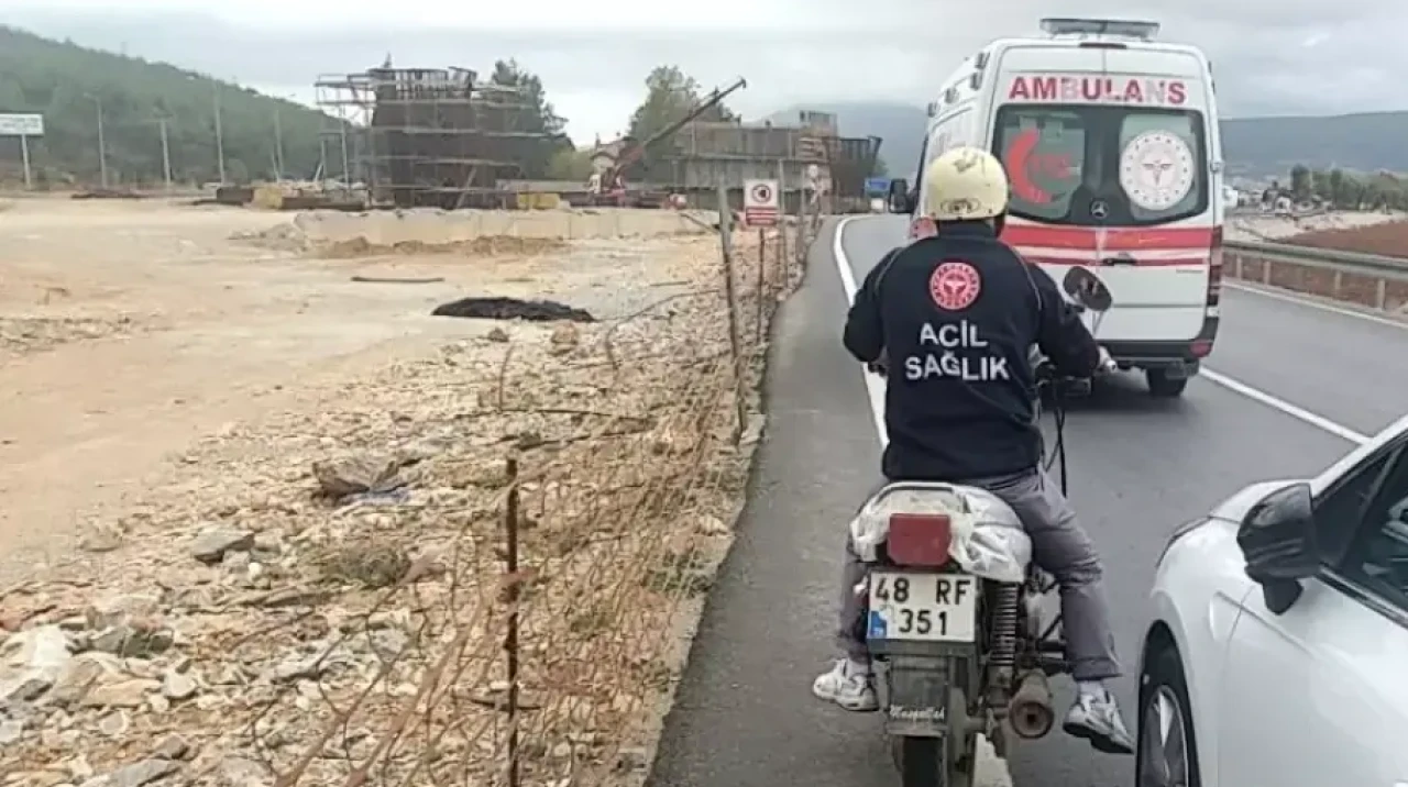 Muğla Menteşe’de Trafik Kazası: Motosiklet Sürücüsü Hafif Yaralandı