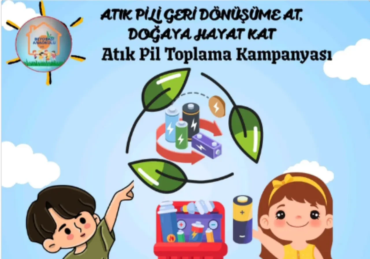 Köyceğiz Beyobası Anaokulu’ndan Atık Pil Toplama Kampanyası