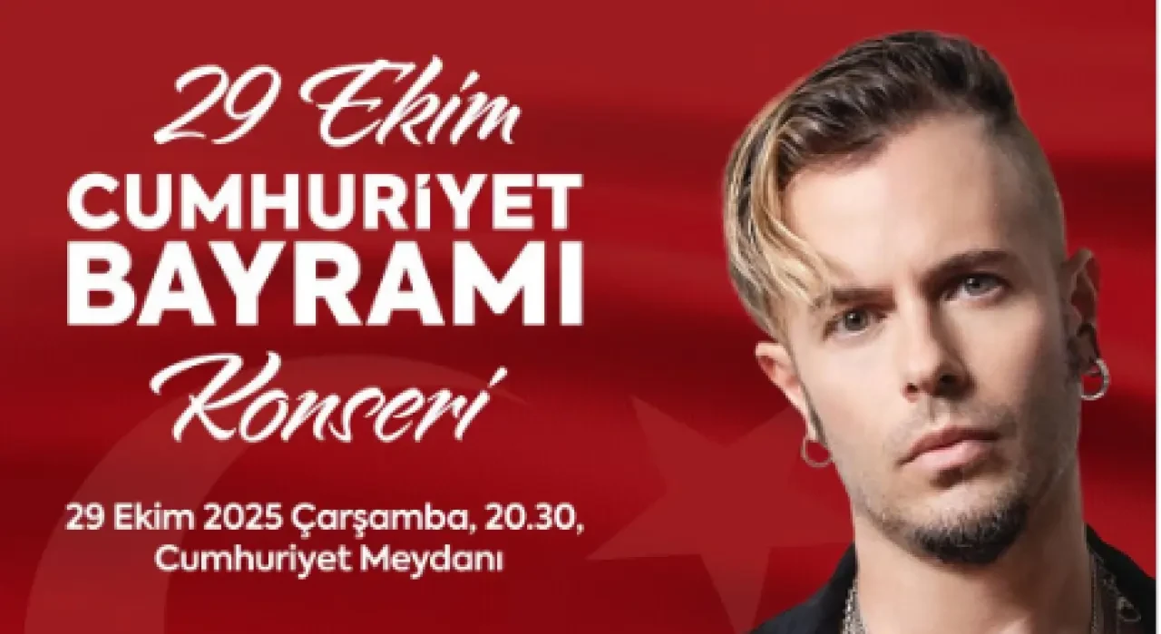 Muğla’da Cumhuriyet Bayramı Coşkusu 29 Ekim Emre Aydın Konseriyle Taçlanıyor