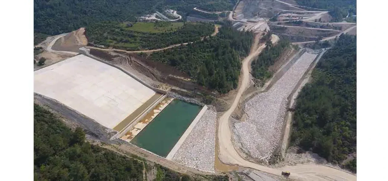 Girme Barajı’nda Su Tutulmaya Başlandı