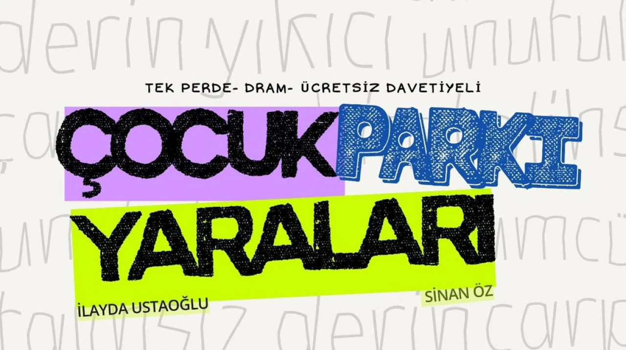 Menteşe’de “Çocuk Parkı Yaraları” Tiyatro Oyunu 10 Ekim’de Sahne Alıyor