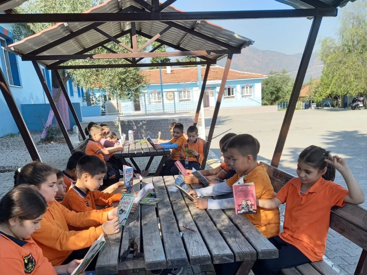 Zeytinalanı Şeyh İlk/Ortaokulu’nda Kitap Etkinliği: Çardaklar Yıpranmış, Miniklere Yeni Alan Gerekli