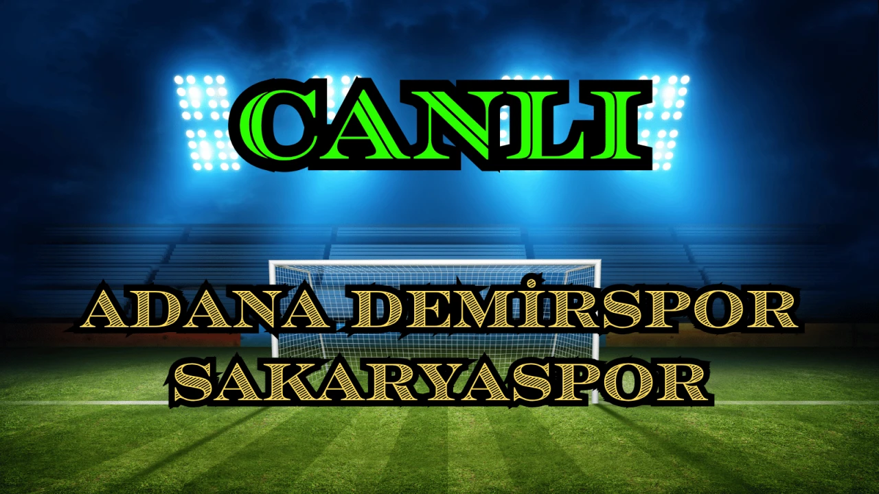 Adana Demirspor Sakaryaspor maçı nereden izlenir? Adana Demirspor Sakaryaspor maçı CANLI hangi kanalda, nasıl izlenir?