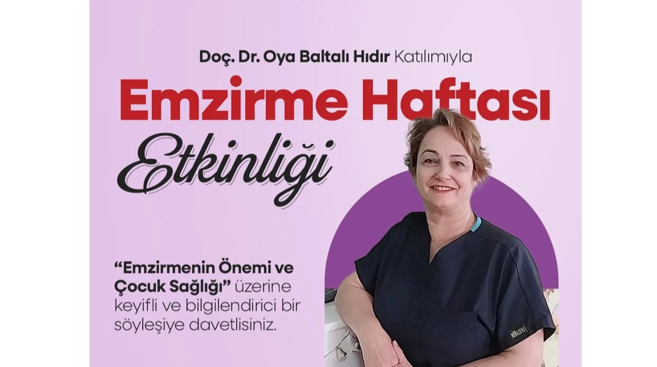 Menteşe’de Emzirme Haftası Etkinliği: Doç. Dr. Oya Baltalı Hıdır’dan Söyleşi