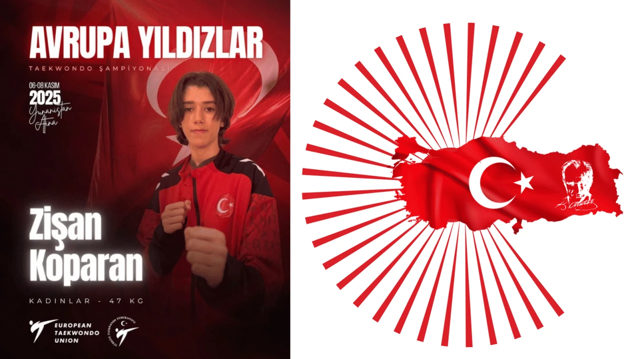 Zişan Koparan Avrupa Yıldızlar Taekwondo Şampiyonası’nda Türkiye’yi Temsil Edecek