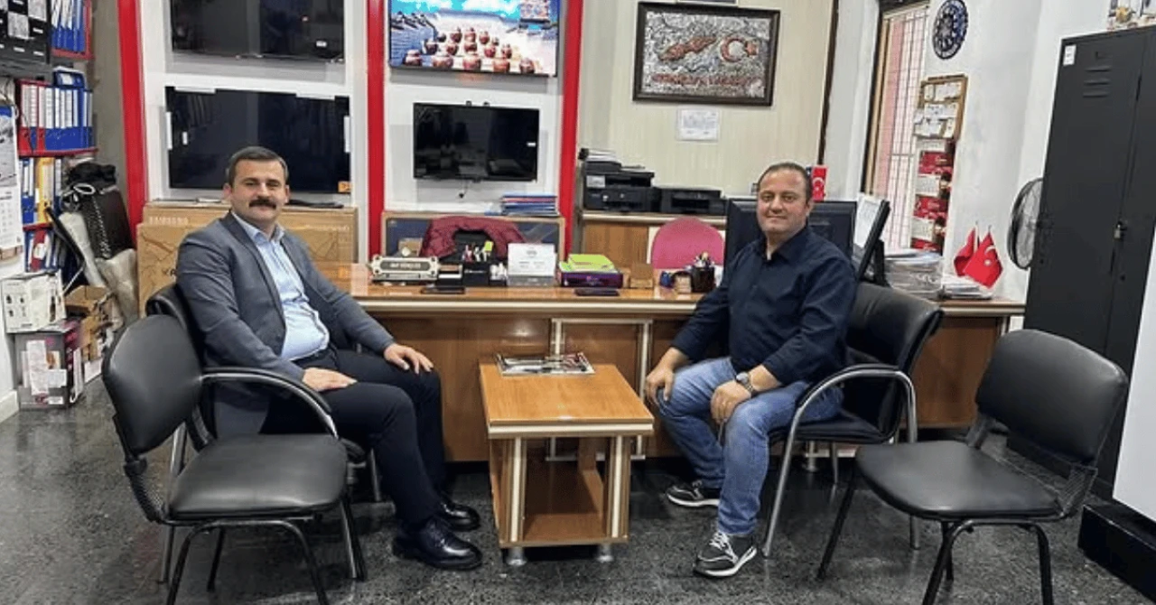 Kaymakam Mert Kumcu Gençler Ticaret’i Ziyaret Etti