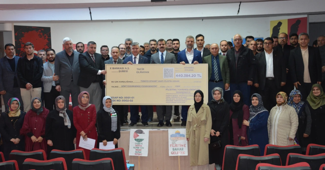 Köyceğiz’de Din Görevlilerinden Filistin İçin Dayanışma Kampanyası