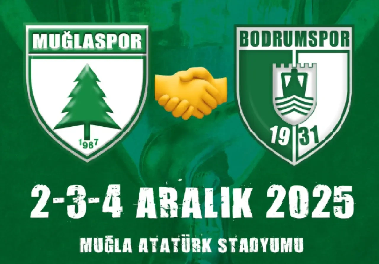 Ziraat Türkiye Kupası’nda Muğla Derbisi: Muğlaspor - Bodrum FK, Maç 2–4 Aralık’ta