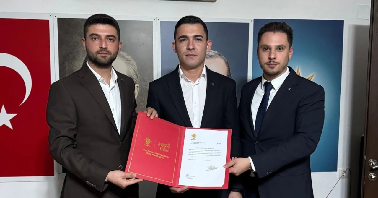 AK Parti Köyceğiz İlçe Gençlik Kolları Başkanlığına Doğan Çelik Atandı