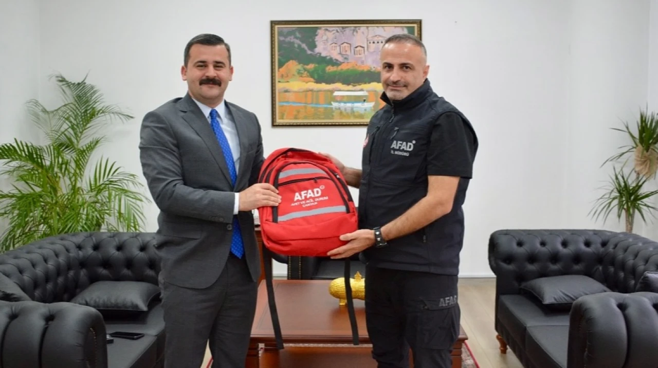 Köyceğiz, AFAD, İshak Cindioğlu, Mert Kumcu, Afet Bilinci, AFAD Çantası, Ziyaret, Son Dakika