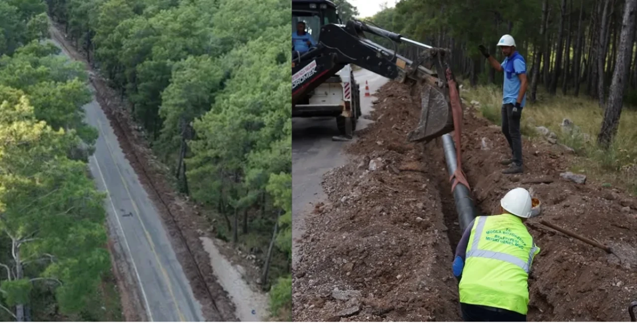 MUSKİ, Fethiye’de 30 Yıllık Su Sorununu Boru Hattı Projesiyle Çözüyor