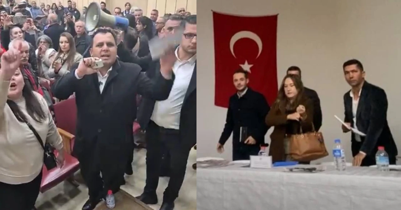 Son Dakika: Kille Koyu’ndaki Marina Toplantısı Protestolarla Karıştı