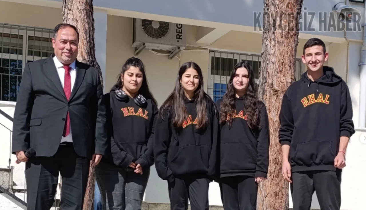 Köyceğizli Öğrenciler Derin Akarsu ve Sudenaz Bilgiç Birinciliği Paylaştılar