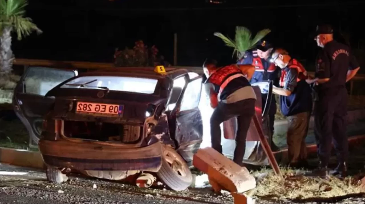Aydın Efeler'de Feci Kaza: 2 Ölü, 3 Yaralı