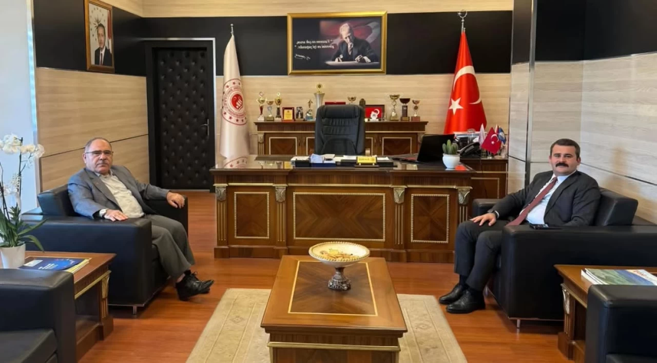 Kaymakam Mert Kumcu’dan Muğla İl Müdürü Ömer Bolat’a İade-i Ziyaret