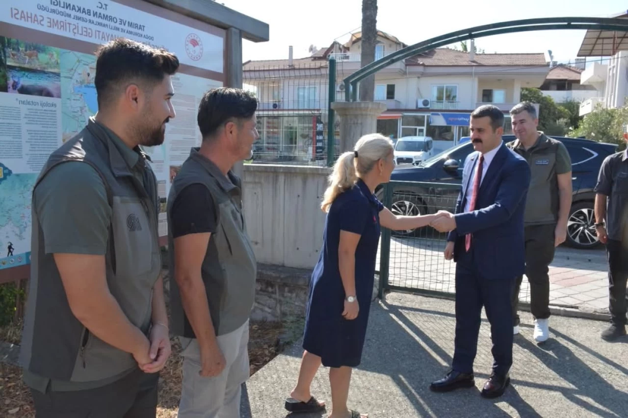 Kaymakam Mert Kumcu’dan Doğaya Yakın Ziyaret: Köyceğiz DKMP Şefliği’nde Çalışmalar İncelendi