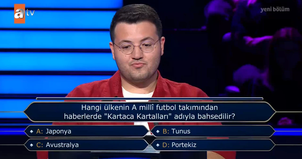 Hangi ülkenin A milli futbol takımından haberlerde 'Kartaca Kartalları' adıyla bahsedilir?