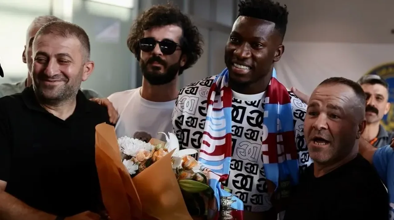 Andre Onana Geldi! Trabzonsporlu, Bordo-Mavili Taraftarlardan Coşkulu Karşılama