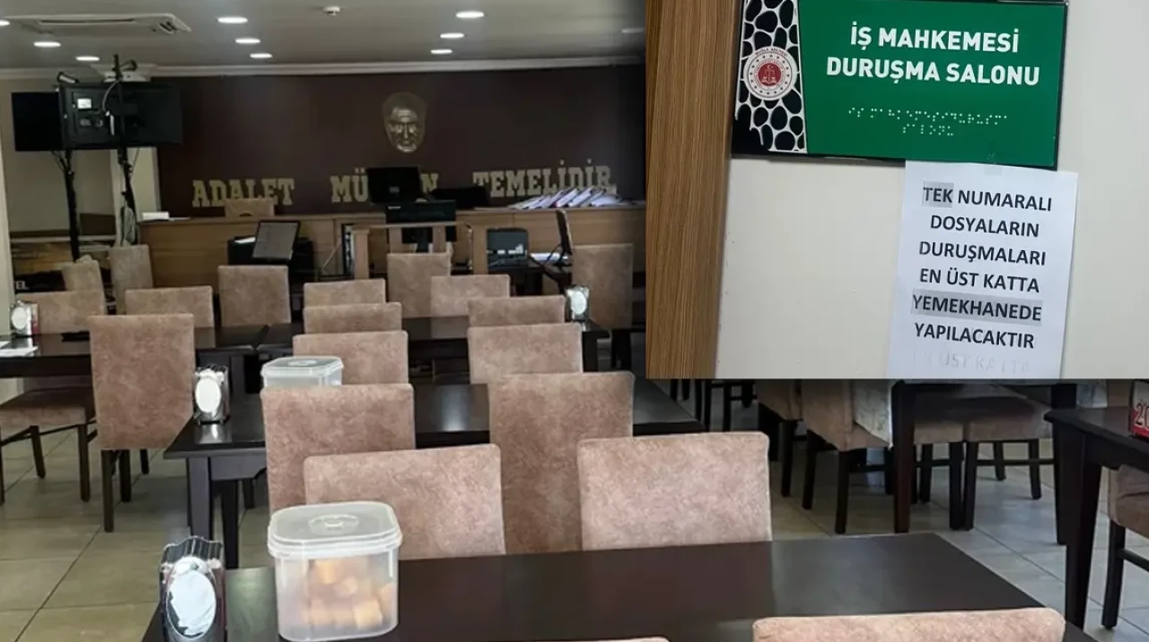 Muğla Adliyesi’nde Şaşırtan Manzara: Soğanlı Salata Eşliğinde Duruşma Yapıldı