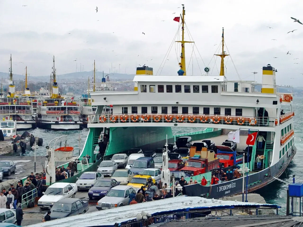 Güney Marmara’da Feribot Seferleri İptal Edildi: Narlı-Marmara Hattı Yarın Çalışmayacak
