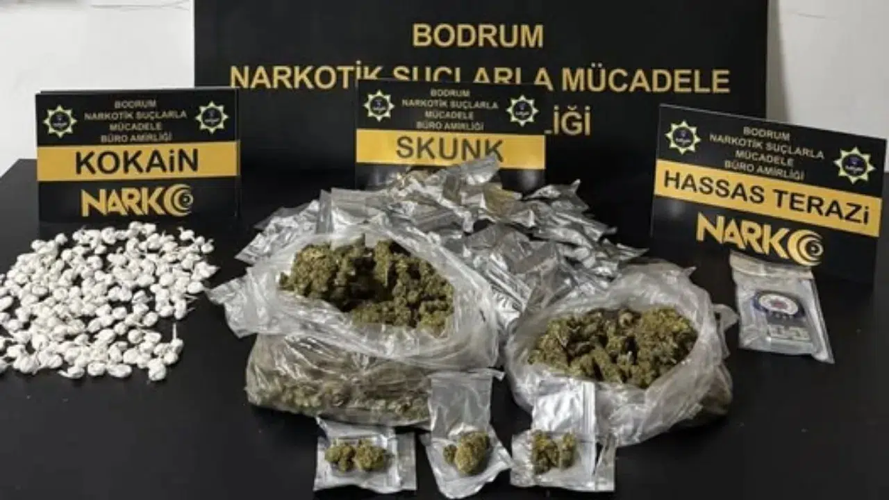 Bodrum’da Narkotik Operasyonu: 3 Şüpheli Tutuklandı
