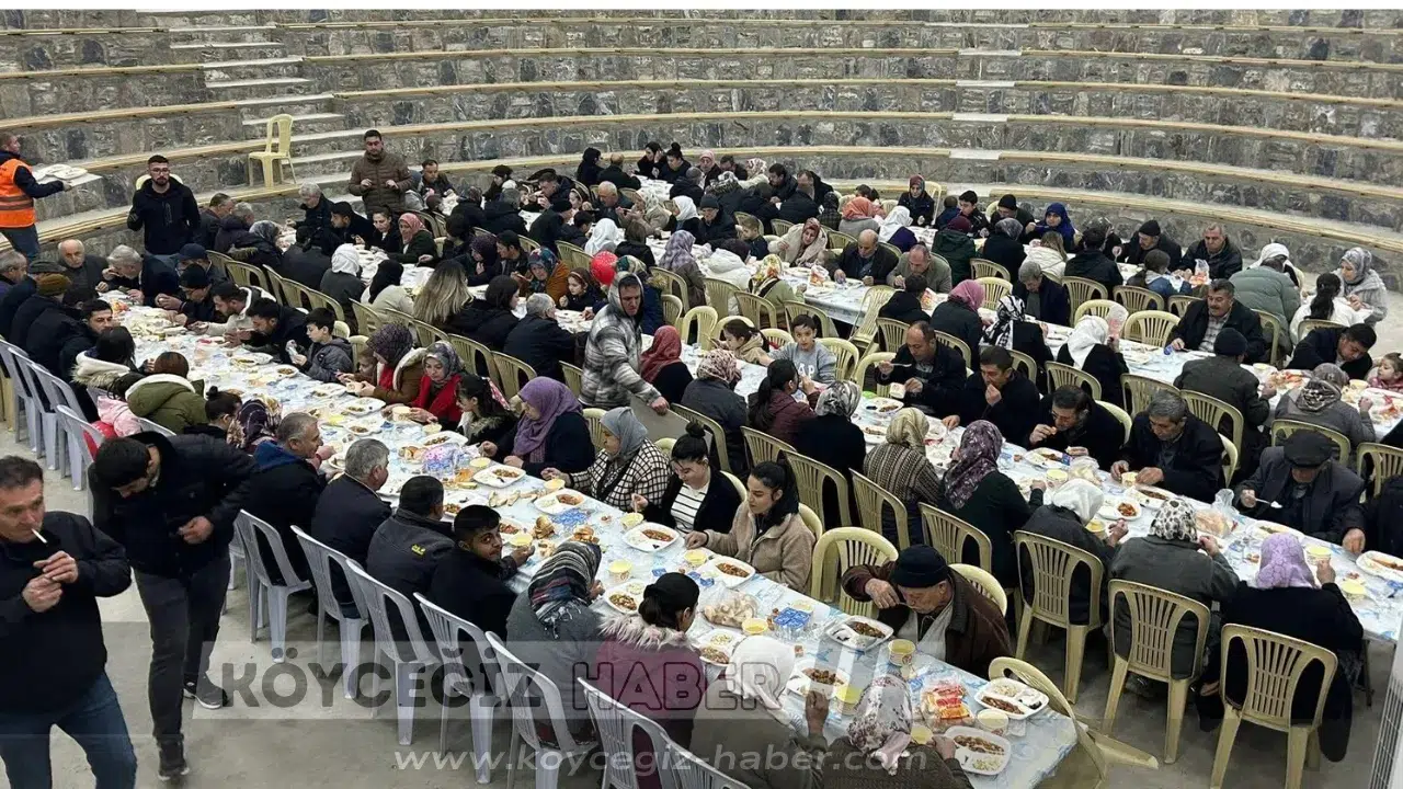 Kavaklıdere Belediyesi Çatak Mahallesi’nde İftar Programı Düzenledi