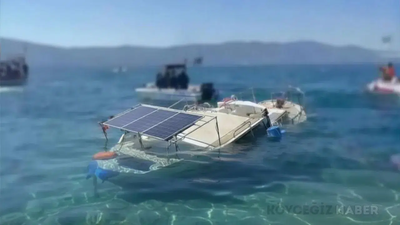 Güllük Körfezi’nde Korkutan Kaza: Balıkçı Teknesi Battı