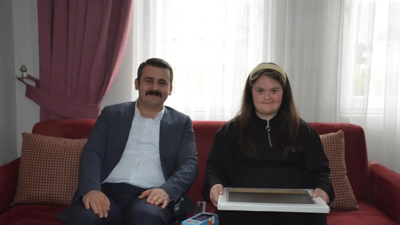 Kaymakam Mert Kumcu’dan Elif Miray Aykan ve Ailesine Ziyaret!