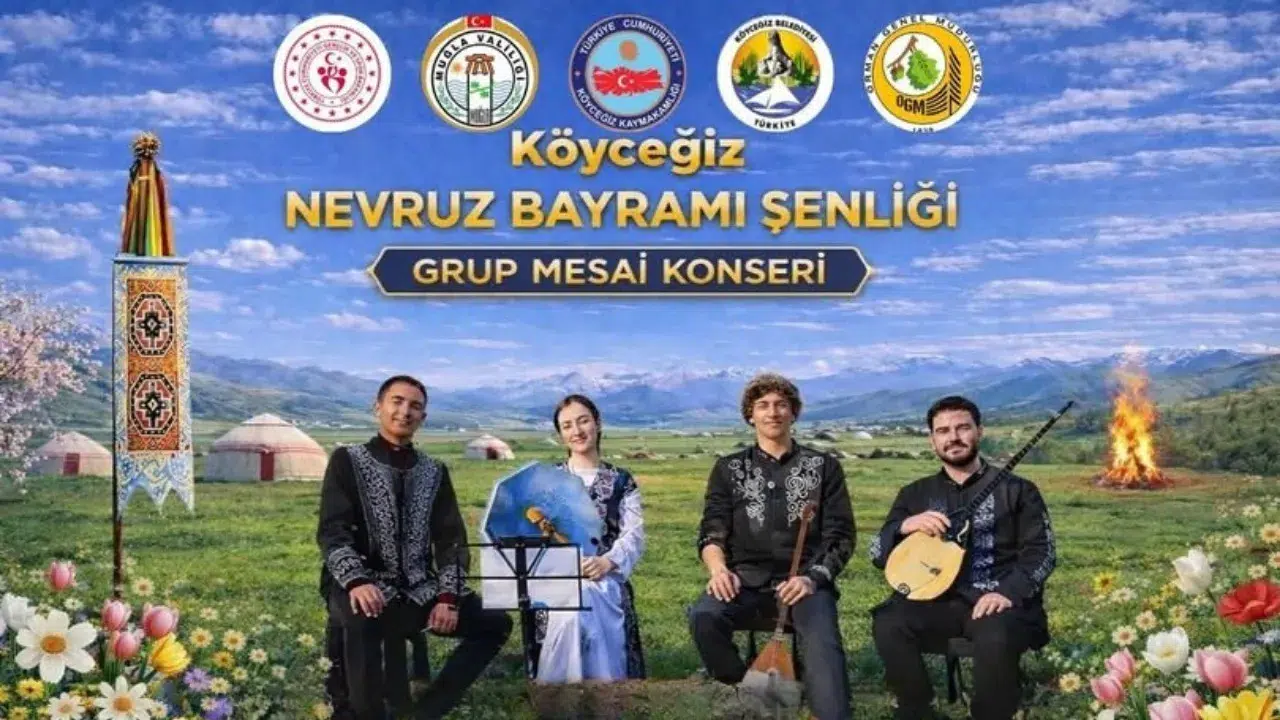 Köyceğiz’de Konser: Grup Mesai Sahne Alacak! Nevruz Ateşi Yanacak