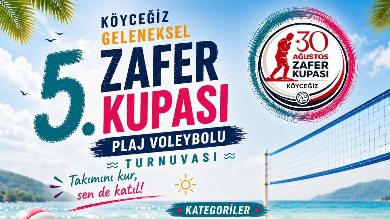 Köyceğiz'de 5. Geleneksel Plaj Voleybolu Heyecanı!