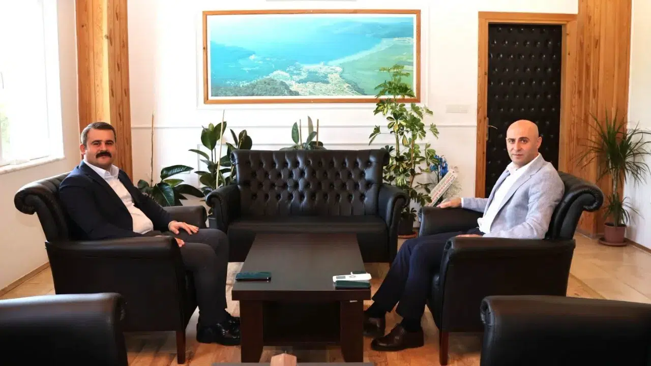 Kaymakam Mert Kumcu’dan Ula Kaymakamı Murat Ekinci'ye Ziyaret!