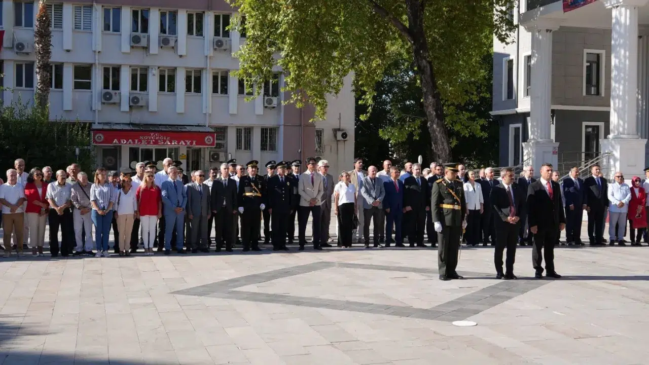 Köyceğiz'de 30 Ağustos Töreni Düzenlendi
