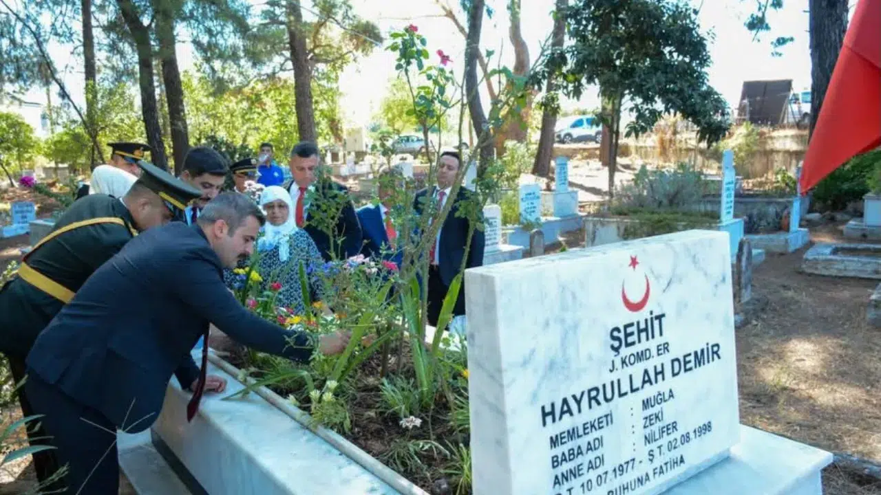 Köyceğiz’de 30 Ağustos: Şehitler Dualarla Anıldı