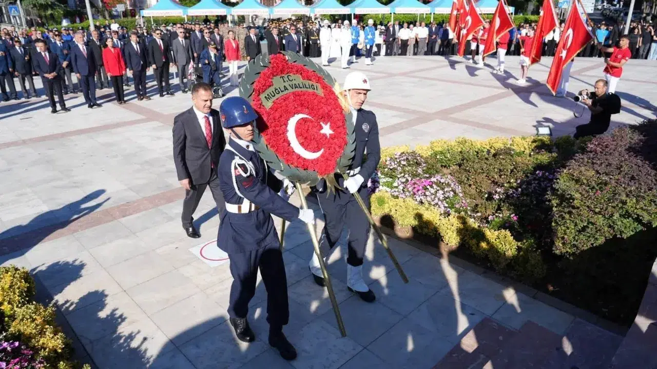 Muğla'da 30 Ağustos Coşkuyla Kutlandı