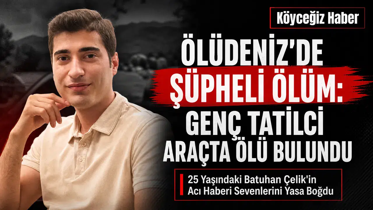 Ölüdeniz'de Acı Olay: 25 Yaşındaki Batuhan Çelik Ölü Bulundu